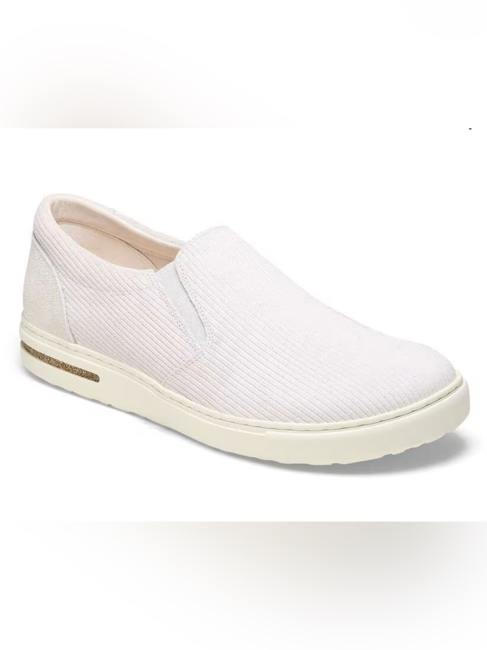 Birkenstock Oswego Antique White Slip-On Suede Leather Shoes Women’s 10 Narrow
